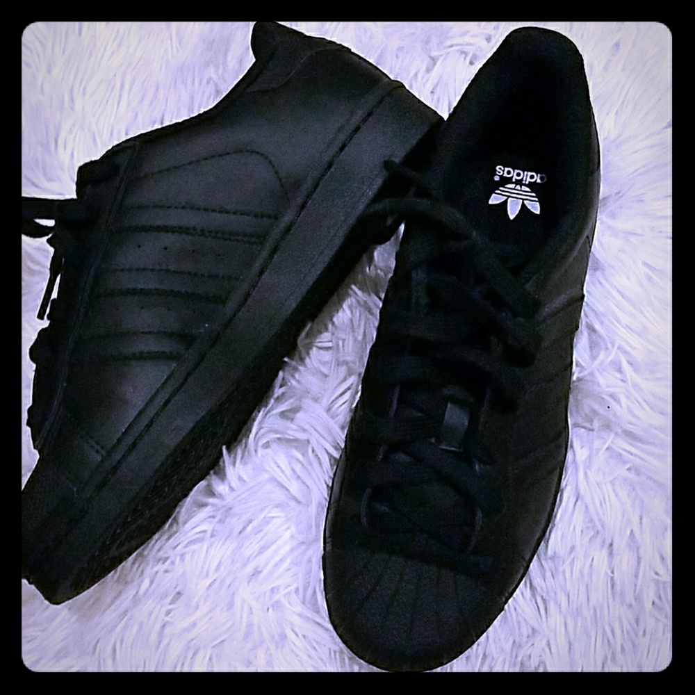 black shoes